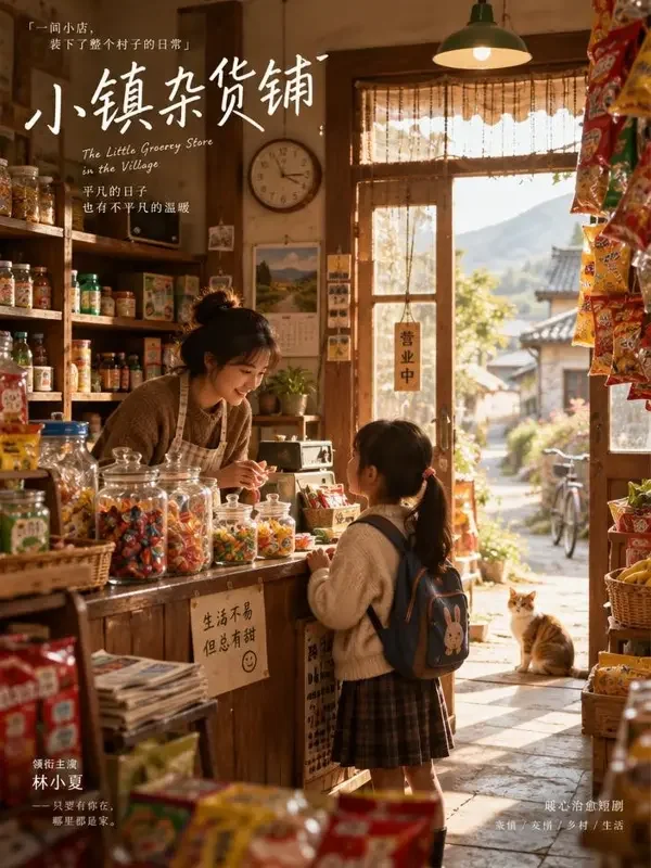 《村头小卖部》- 黄果短剧生活喜剧短剧封面